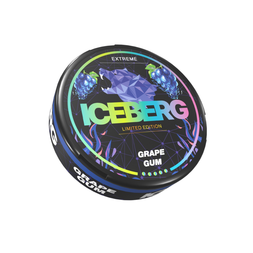 ICEBERG - GRAPE GUM (130MG)