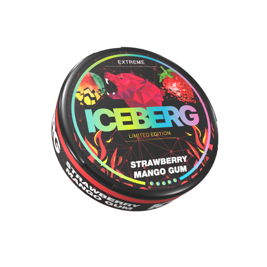 ICEBERG - STRAWBERRY MANGO GUM (130MG)