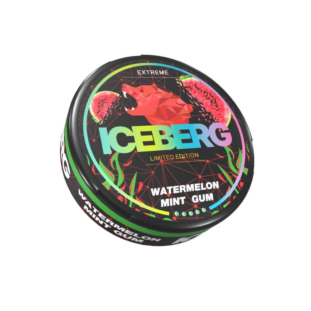 ICEBERG - WATERMELON MINT GUM (130MG)